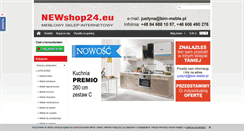 Desktop Screenshot of newshop24.pl